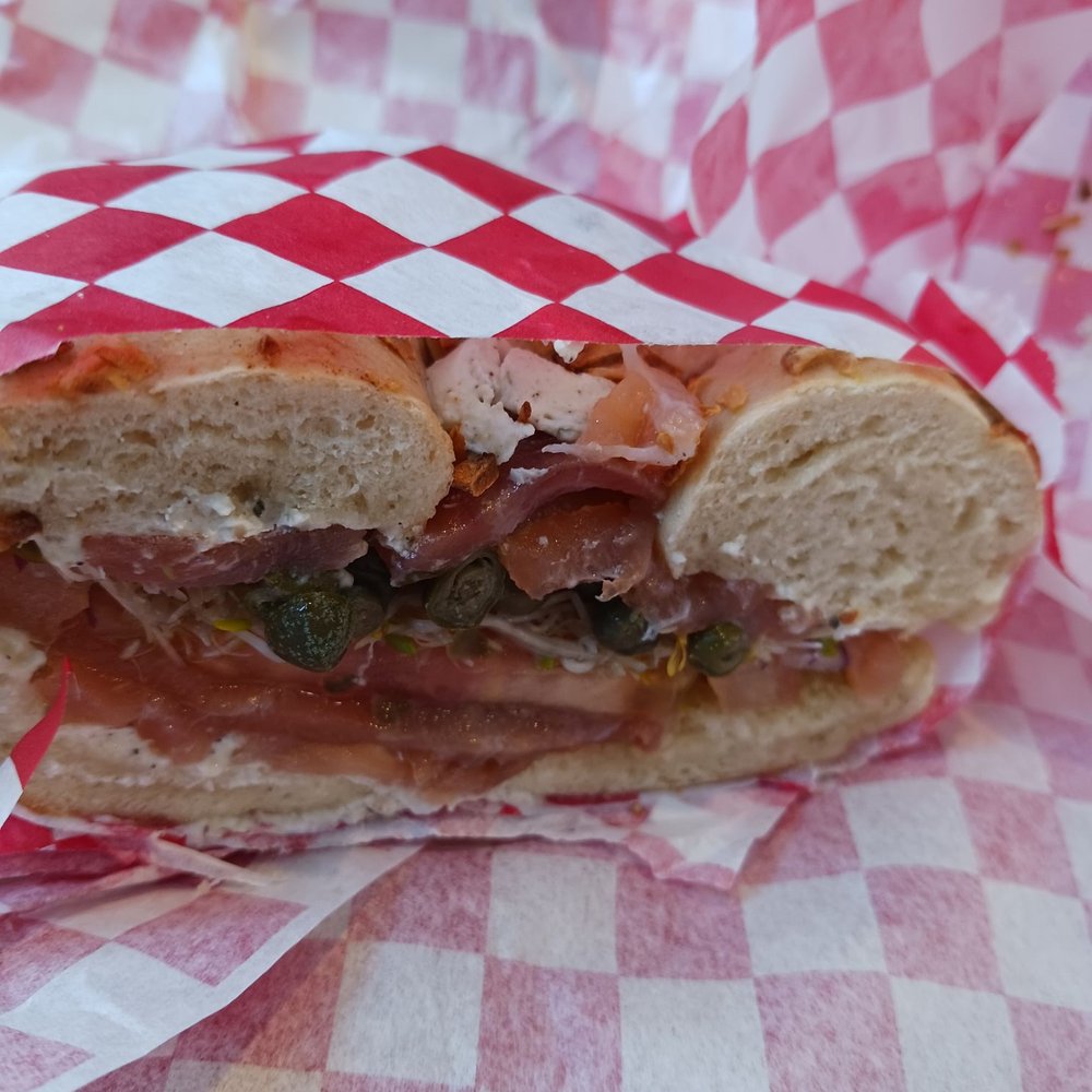 Sarah's Bagel Cafe Meridian - Loaded with lox. Best one in the Treasure Valley. - Bagels Near Me - Meridian, Idaho Sarah's Bagel Cafe Meridian - Loaded with lox. Best one in the Treasure Valley. - Bagels Near Me - Meridian, Idaho