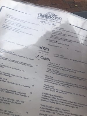 Menu photo 5 Mestizo Contemporary Mexican Cuisine Davidson, NC Menu photo 5 Mestizo Contemporary Mexican Cuisine Davidson, NC