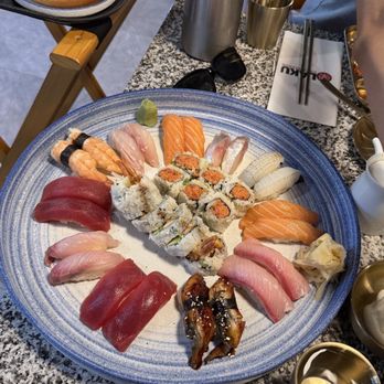 Laku - Sushi and roll set for two - Korean Near Me - Centreville, Virginia Laku - Sushi and roll set for two - Korean Near Me - Centreville, Virginia