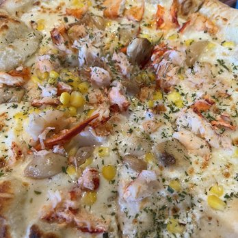 Blaze - Lobster pizza - Burgers Near Me - Bar Harbor, Maine