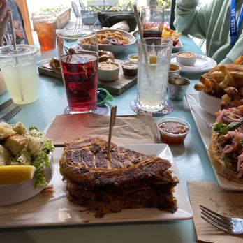 Claim 52 Kitchen - Had the Monte Cristo and the Chicken Ban Chicken Bahn Mi (GF Options). So so good. Ordered a few pretzels as well. - Gastropubs Near Me - Eugene, Oregon