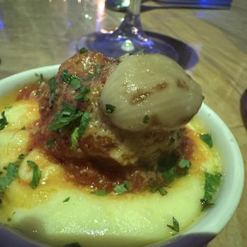 Superfrico - Meatball on potato puree - Italian Near Me - Las Vegas, Nevada