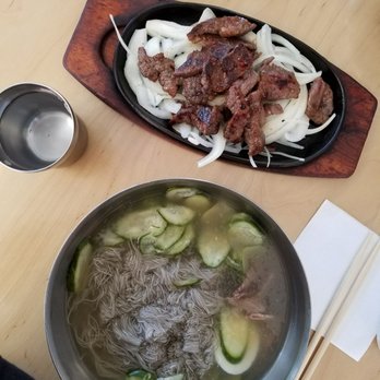 Ham Hung Restaurant - Mool nengmyun and galbi ! - Korean Near Me - Los Angeles, California