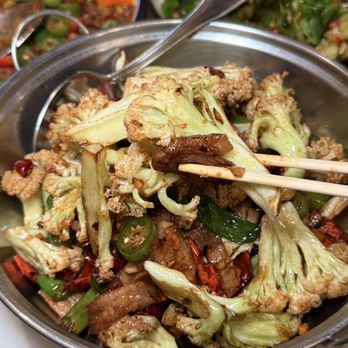 Spicy Chinese Kitchen - Stir fried cauliflower 5/5 - Szechuan Near Me - Torrance, California Spicy Chinese Kitchen - Stir fried cauliflower 5/5 - Szechuan Near Me - Torrance, California