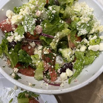 Abuqir Seafood - Greek Salad - Mediterranean Near Me - Astoria, New York