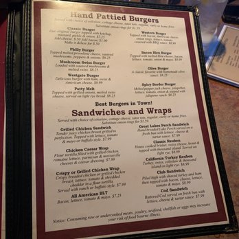 Westgate Tavern - Menu. - Bars Near Me - Lansing, Michigan