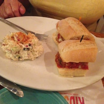 Lucy's Cafe - Meatball sandwich with potato salad - mom lived it 5/5 - Italian Near Me - Rio Vista, California Lucy's Cafe - Meatball sandwich with potato salad - mom lived it 5/5 - Italian Near Me - Rio Vista, California