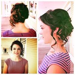 Alchemy Salon & Day Spa - Bridal trial updo. Hair by Amanda @ Alchemy