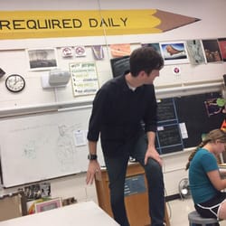 Jack Watson - Lanky man throws caution to the wind; establishes dominance over mundane furnishings; attempts to educate youth on decent music