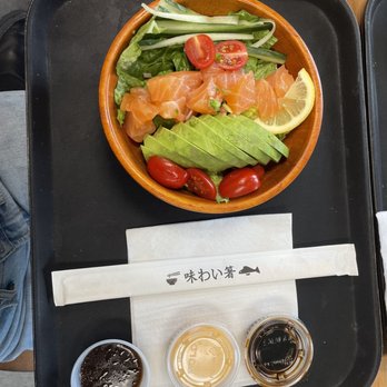 Eggs & Sushi - Salmon and Avocado Salad - Japanese Near Me - Springfield, Virginia