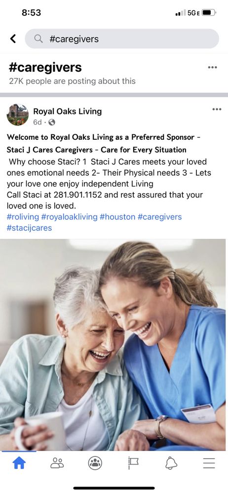 Staci J Cares Private Caregivers - home care agency in Houston, TX