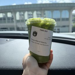 Banana Barrel Matcha Banana Barrel Matcha