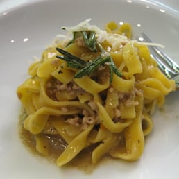 Rabbit ragu on fettucini Rabbit ragu on fettucini