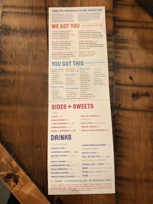Menu photo 8 RASA Washington, DC, DC