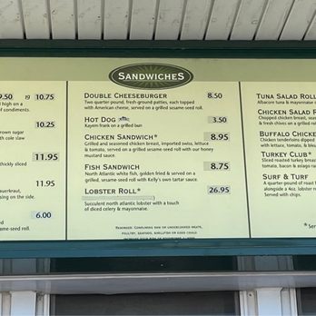 Kelly's Roast Beef - Menu - Sandwiches Near Me - Revere, Massachusetts