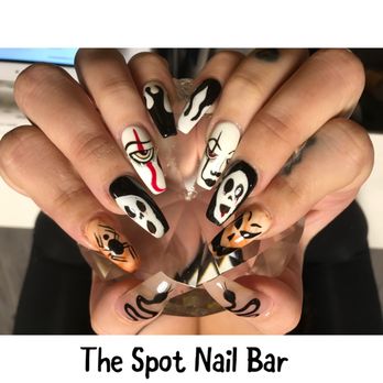 The Spot Nail Bar - Halloween nail designs - Nail Salons Near Me - Sayville, New York The Spot Nail Bar - Halloween nail designs - Nail Salons Near Me - Sayville, New York