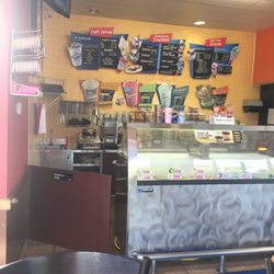 Dunkin' - I'm having an iced coffee, but the ice cream is tempting.