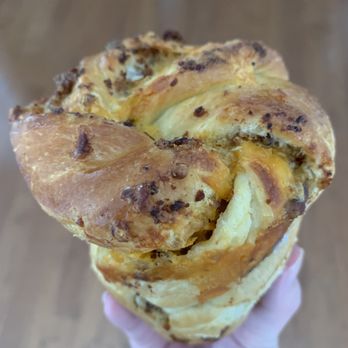 Brightside Bakeshop - Sausage and Cheddar Brioche - Bakeries Near Me - Nashville, Tennessee Brightside Bakeshop - Sausage and Cheddar Brioche - Bakeries Near Me - Nashville, Tennessee
