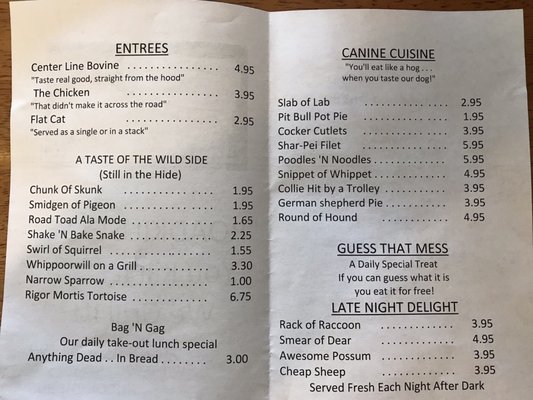 Menu photo 8 Oregon Trail Store & Deli Meacham, OR