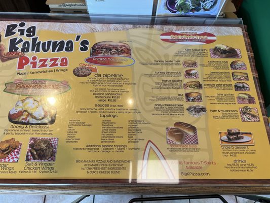 Menu photo 2 Big Kahuna's Pizza Honolulu, HI