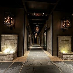 RH Yountville Restaurant - Entry walkway