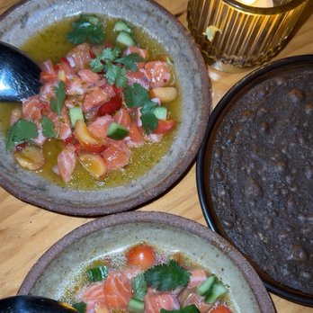 A Tí - Salmon ceviche - Mexican Near Me - Los Angeles, California