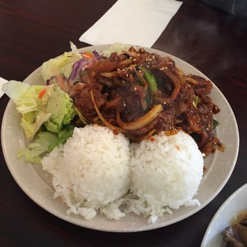 Little Tokyo - Spicy pork teriyaki - Chinese Near Me - Tacoma, Washington Little Tokyo - Spicy pork teriyaki - Chinese Near Me - Tacoma, Washington