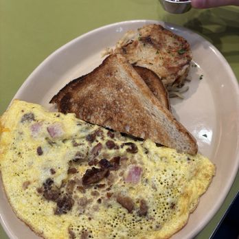 Snooze, an A.M. Eatery - Protein Trio Omelet - Breakfast & Brunch Near Me - San Antonio, Texas