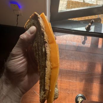 SunLife Organics - Ummmm.....this is what I paid 16 dollars for. Pieces of cheese placed between bread, lol!!! - Juice Bars & Smoothies Near Me - West Hollywood, California
