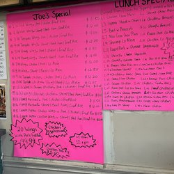 Joe's Cuisine - Lunch and Dinner Specials