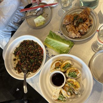 Wenwen - Lettuce cups, popcorn chicken, tater tot Dan bing - Taiwanese Near Me - Brooklyn, New York Wenwen - Lettuce cups, popcorn chicken, tater tot Dan bing - Taiwanese Near Me - Brooklyn, New York