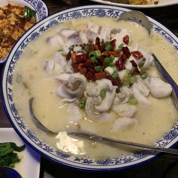Mala Restaurant - Fish Fillet with Sour Pickled Cabbage Soup - Szechuan Near Me - Boston, Massachusetts Mala Restaurant - Fish Fillet with Sour Pickled Cabbage Soup - Szechuan Near Me - Boston, Massachusetts