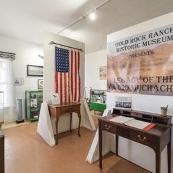Gold Rock Ranch - Inside of self guided museum