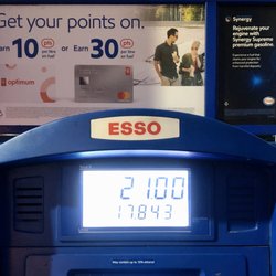 Esso - Gas Pumps at Esso on Barton