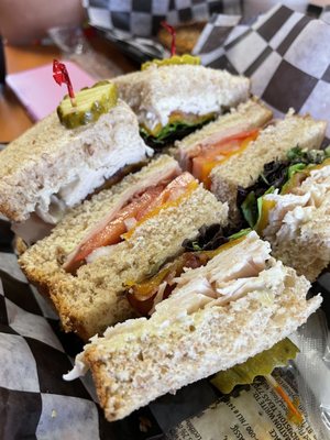 Stacked Sandwiches by null