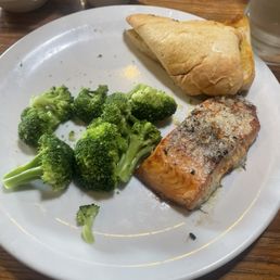55+ menu salmon plate. 55+ menu salmon plate.