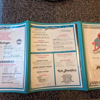 59er Diner - Front side of menu - Diners Near Me - Leavenworth, Washington 59er Diner - Front side of menu - Diners Near Me - Leavenworth, Washington