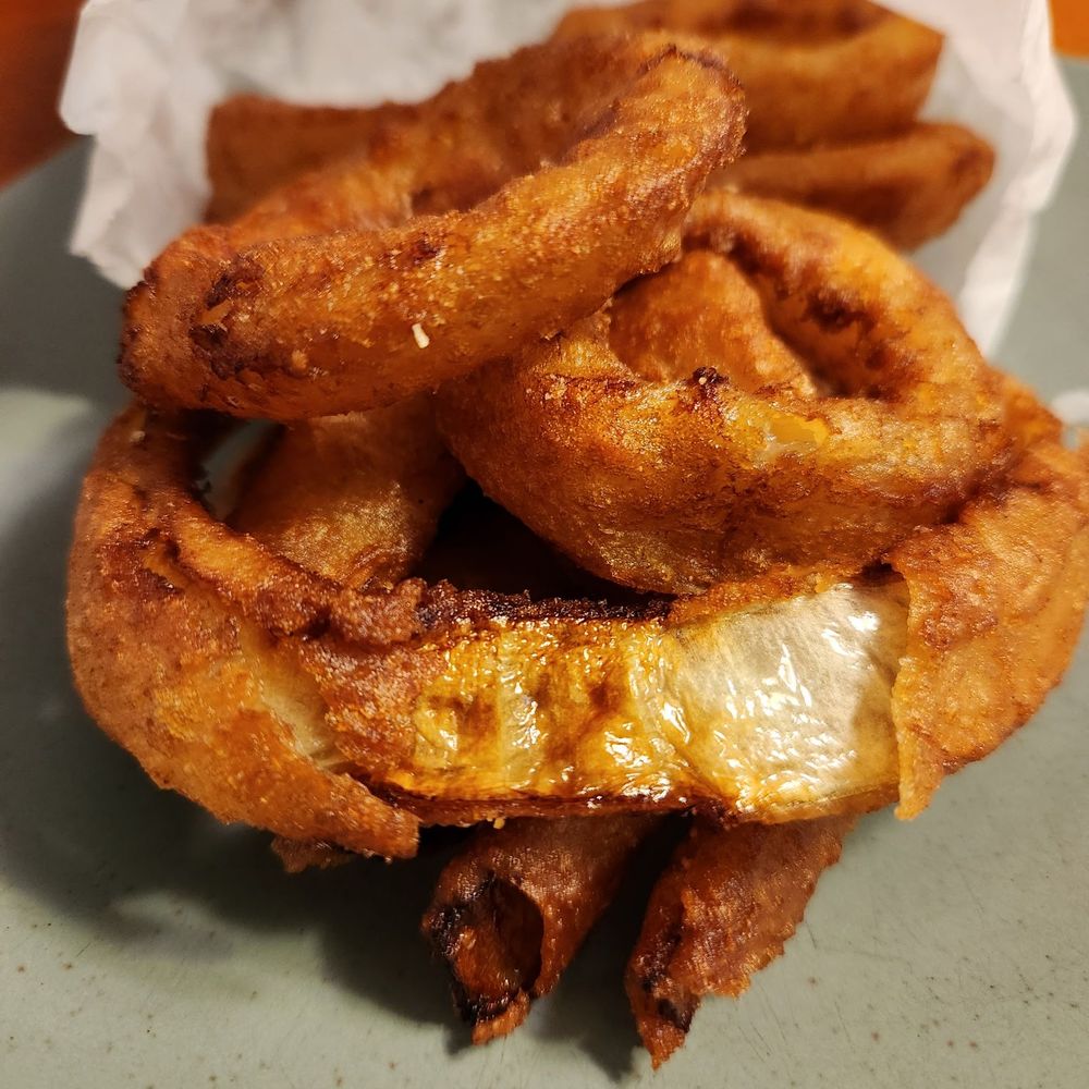 The Corner Caboose - Onion rings (battered) - Sandwiches Near Me - Port Angeles, Washington The Corner Caboose - Onion rings (battered) - Sandwiches Near Me - Port Angeles, Washington