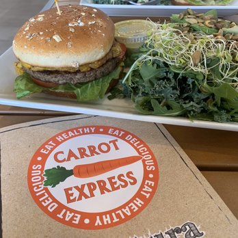 Carrot Express - The Impossible Burger - Salad Near Me - Miami, Florida