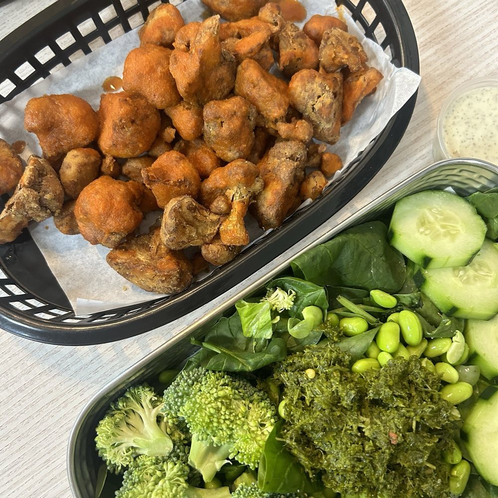 Gentle Grill - Cauliflower Buffalo Bites Gentle Bowl - Vegan Near Me - Temecula, California