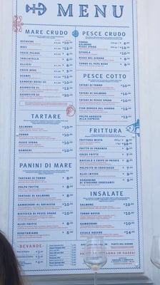 Menu photo 6 Pescaria Polignano a Mare, BA