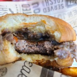 Barn Belly Burgers - Natty Dread post couple bites