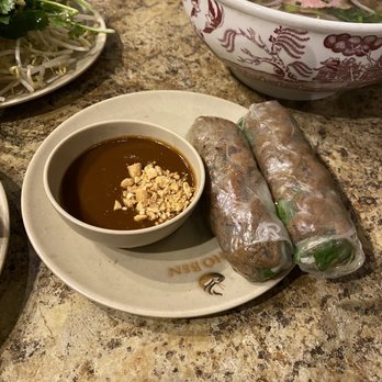 Pho Ben - Heights - 6. Grilled Beef Spring Rolls - Vietnamese Near Me - Houston, Texas Pho Ben - Heights - 6. Grilled Beef Spring Rolls - Vietnamese Near Me - Houston, Texas
