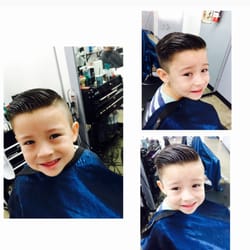 South Shore Barber Beauty - Valerie's Happy little client