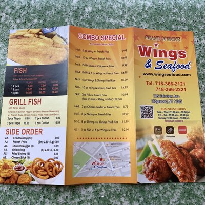 Menu photo 2 Wings & Seafood Ridgewood, NY
