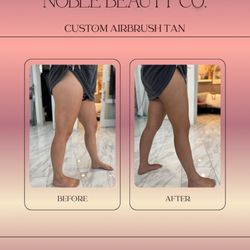 Noble Beauty - Custom Airbrush Spray Tan using the premium Dolce Glow line!