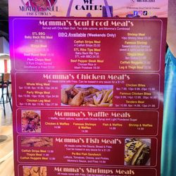 Momma’s Soul Fish & Chicken - Mesa menu