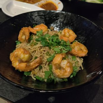 Food Terminal - Egg yolk garlic noodles - Malaysian Near Me - Chamblee, Georgia