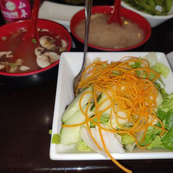 Sushi Monster - House Salad, Onion Soup, Miso Soup - Sushi Bars Near Me - Missouri City, Texas