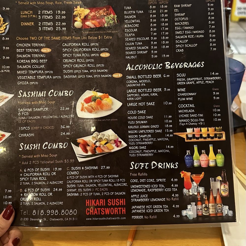 Hikari Sushi - Sushi Bars Near Me - Chatsworth, California Hikari Sushi - Sushi Bars Near Me - Chatsworth, California